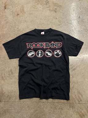 Vintage Vintage Rock Band Video Game T-shirt